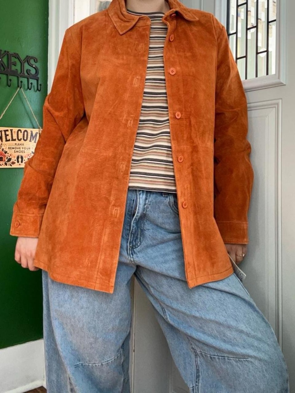 Vintage leather jacket